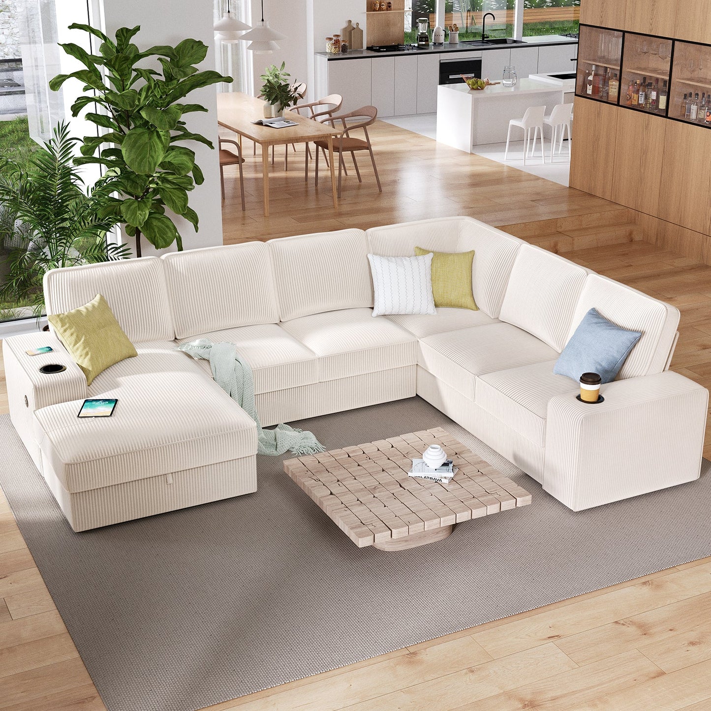 Curl Sectional Sofa