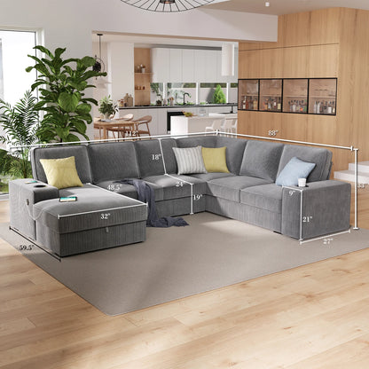 Curl Sectional Sofa