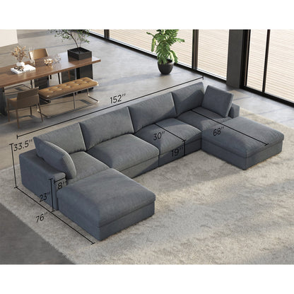 Serenity Down-Filled Modular Sofa