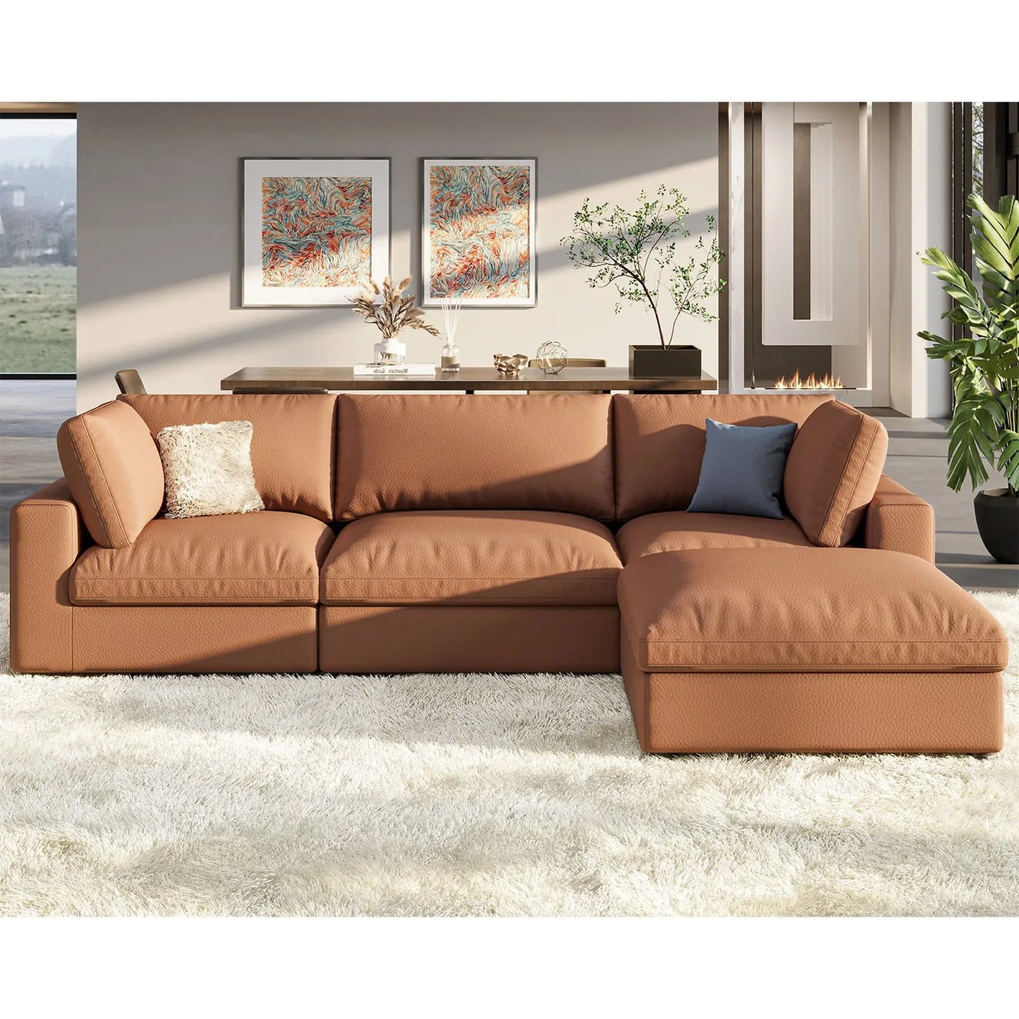 Serenity Down-Filled Modular Sofa