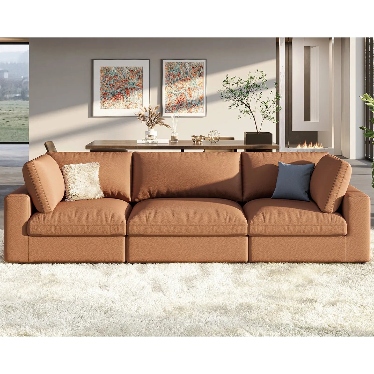 Serenity Down-Filled Modular Sofa