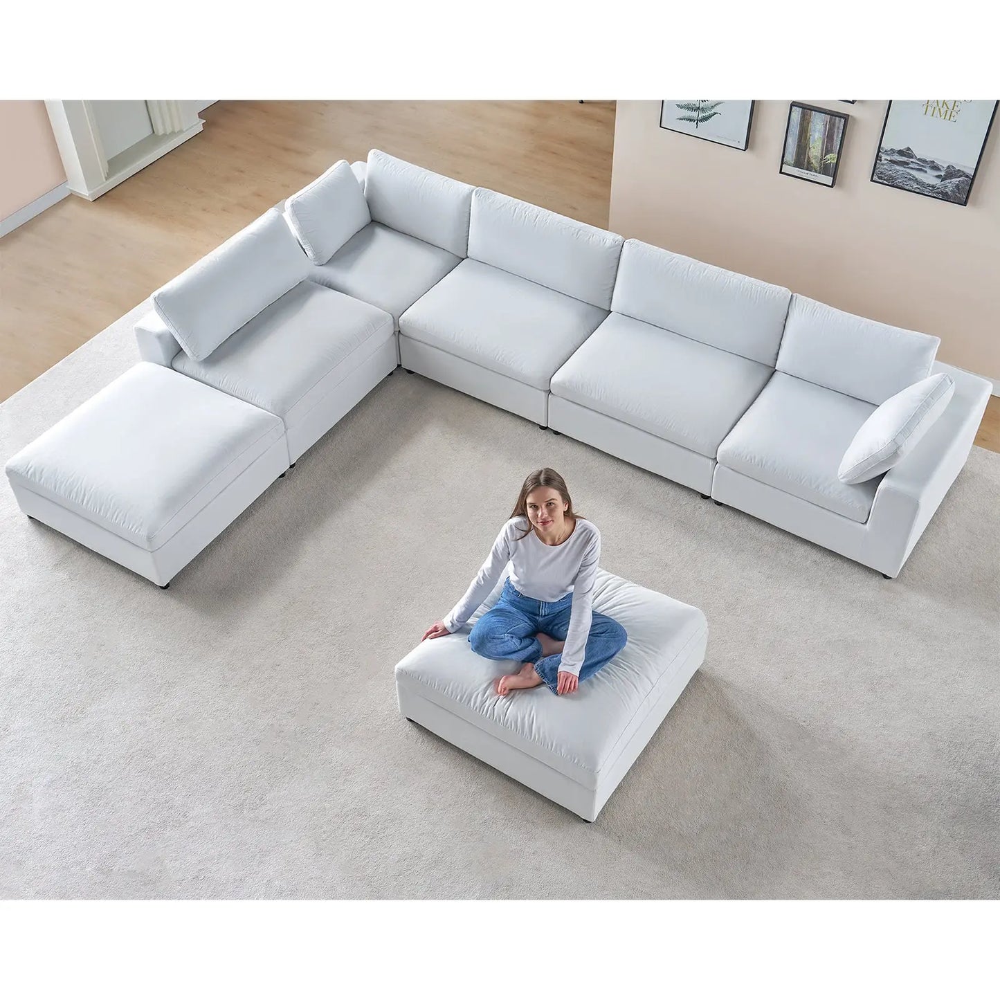 Serenity Down-Filled Modular Sofa