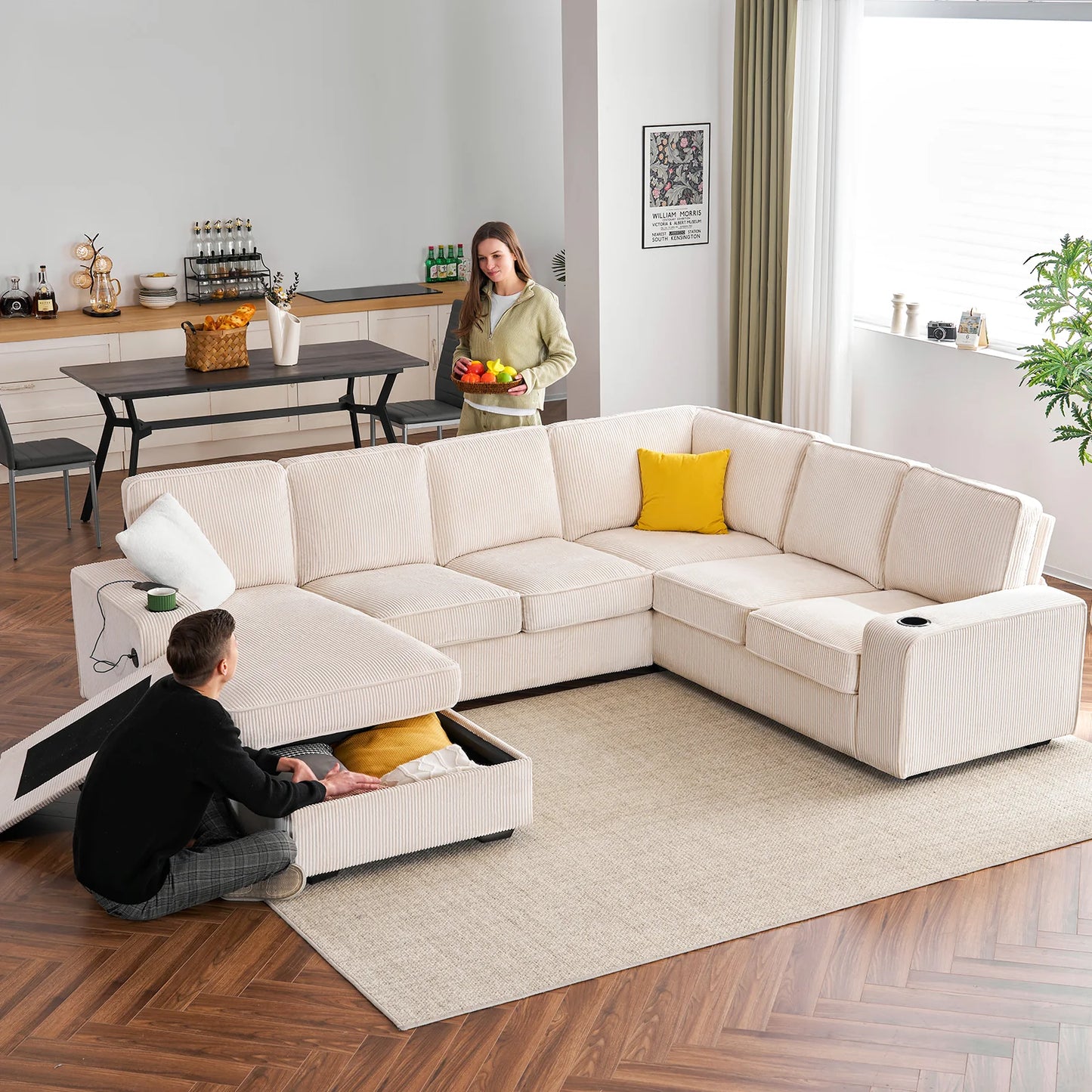 Curl Sectional Sofa