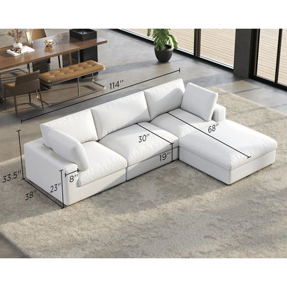 Serenity Down-Filled Modular Sofa