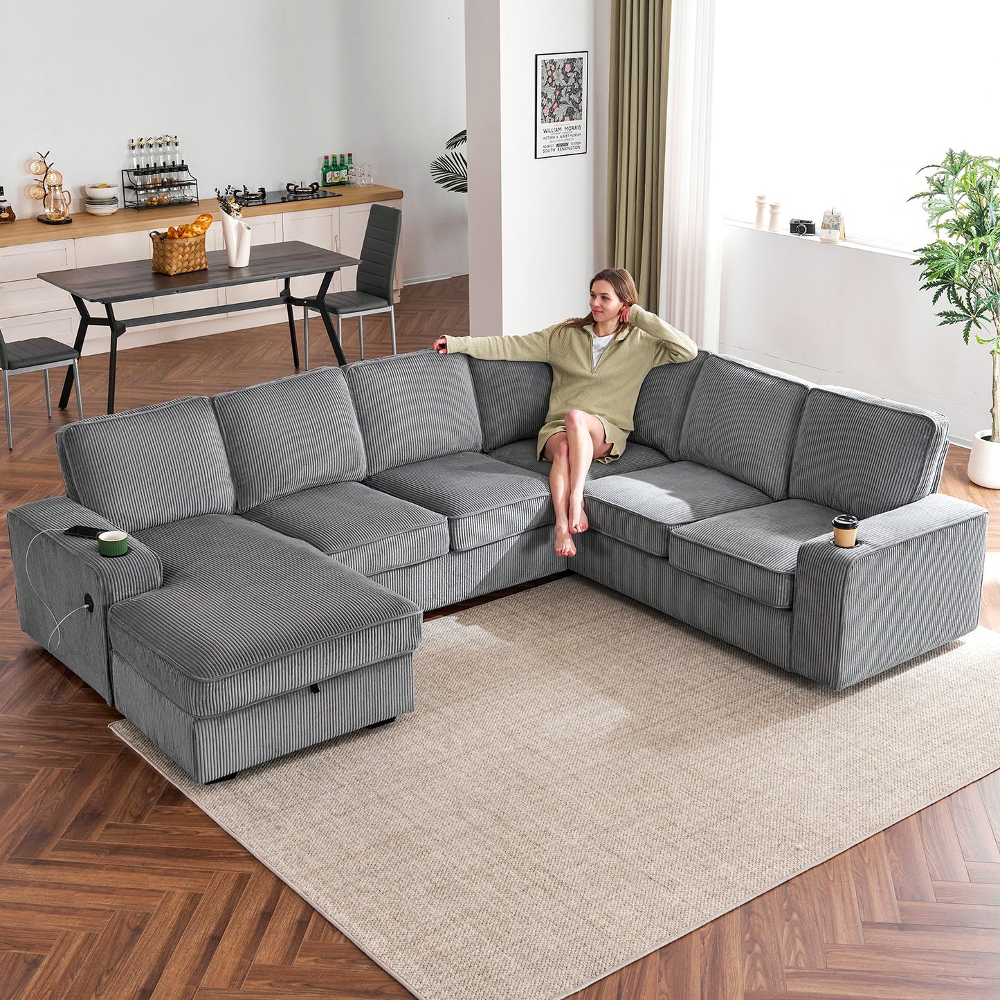 Curl Sectional Sofa