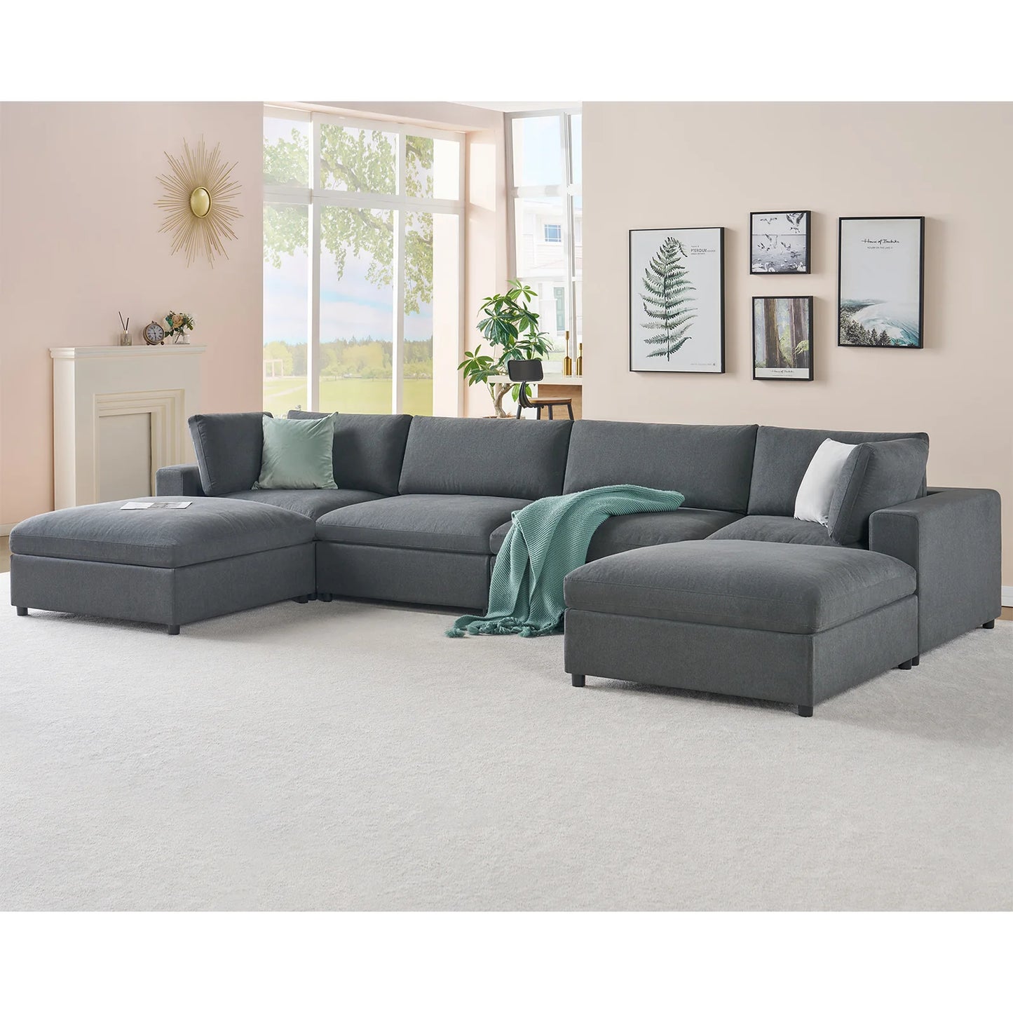 Serenity Down-Filled Modular Sofa